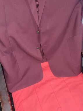 Joseph & Feiss Deep Burgundy Sport Coat